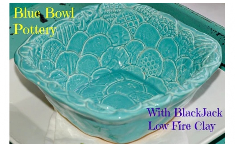 Bowl with Soul Using Blackjack Low Fire Clay By Karen Lowrey